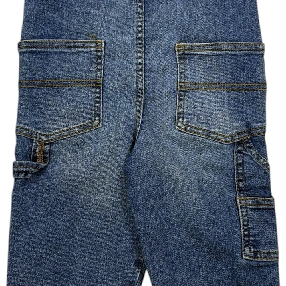 Oshkosh B’gosh Toddler Stretch Denim Adjustable Straps Overalls